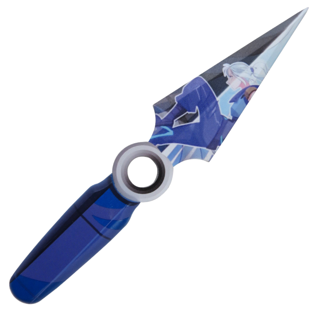 Jett Kunai Cosplay Knife - 30cm Valorant Agent Prop & Collectible