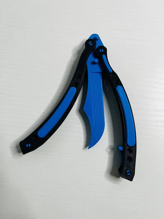 Arasaka Balisong Trainer: Cyberpunk 2077 Inspired 3D Printed Butterfly Knife