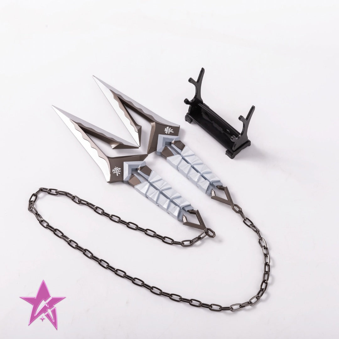 Kuronami no Yaiba Replica - 22cm Metal Valorant Knife Prop (Blunt)