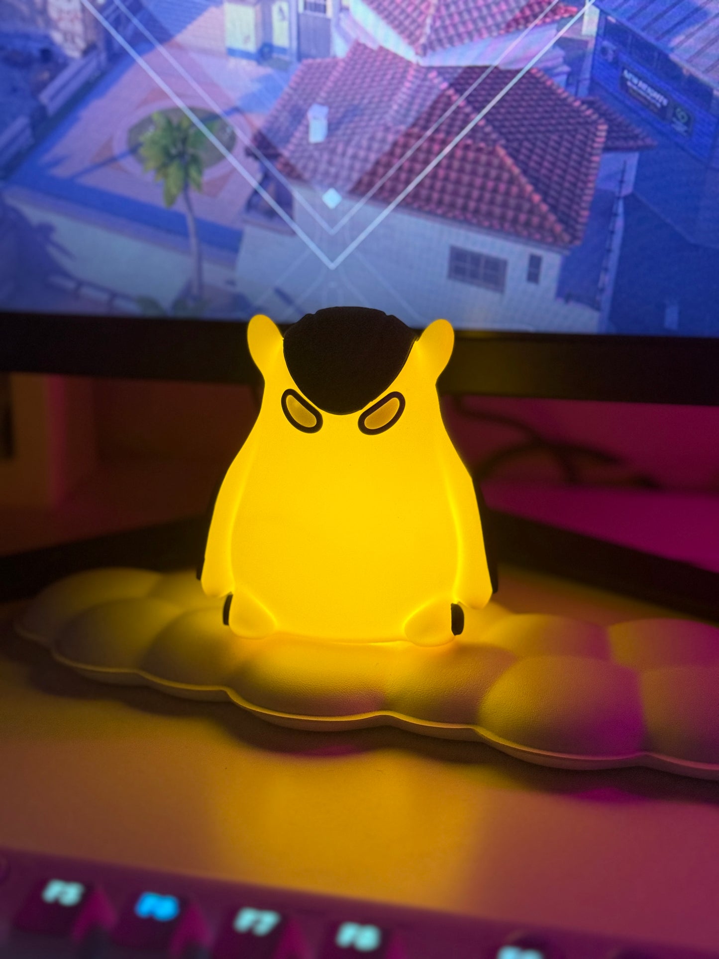 Valorant-Inspired Wingman Desk Lamp | 13cm Portable Night Light