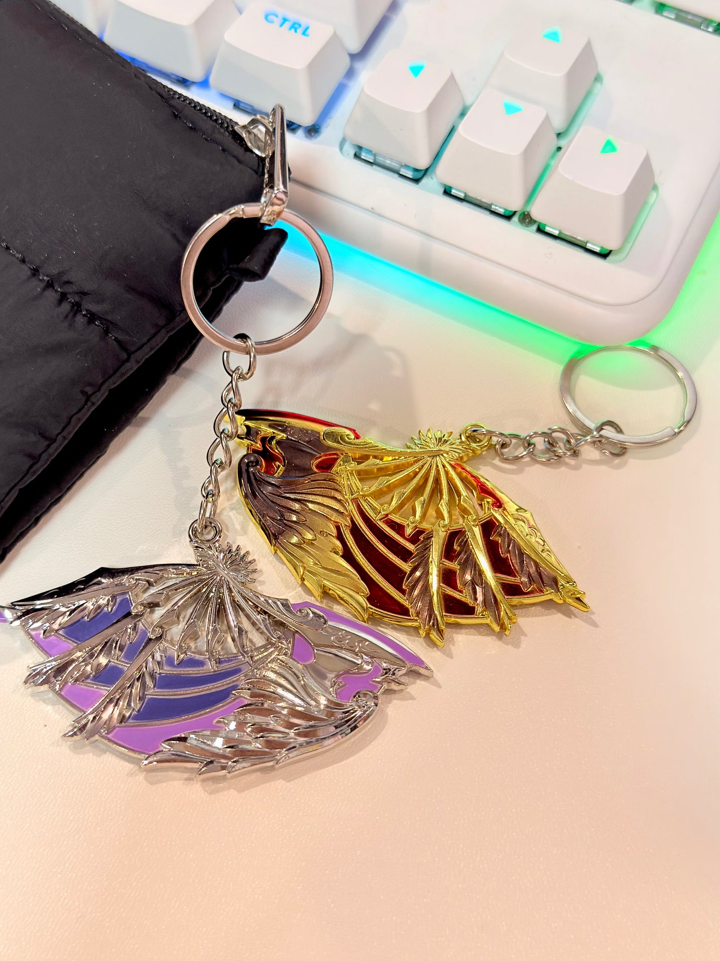 Valorant ignite fan Keychain