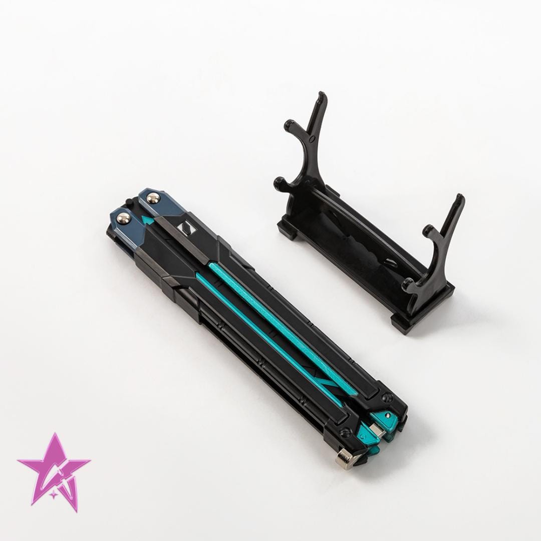Valorant RGX 11z Pro firefly toy Blunt 3d printed alloy FREE STAND gift for valorant player