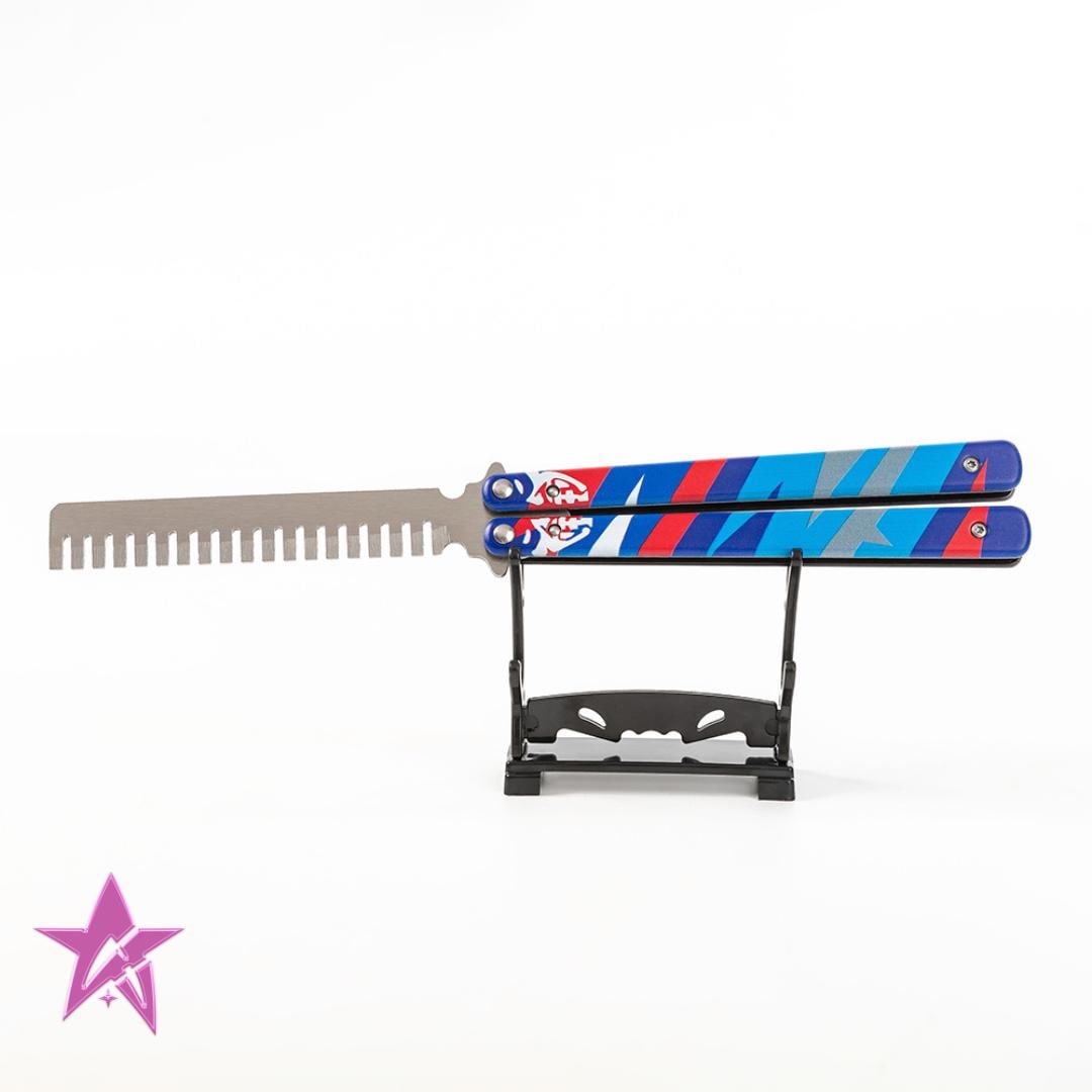 Valorant Yoru butterfly | Yoru comb training toy blunt valo collections 3d printed alloy | Gift for valorant gamer