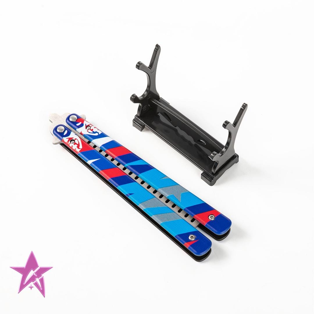 Valorant Yoru butterfly | Yoru comb training toy blunt valo collections 3d printed alloy | Gift for valorant gamer