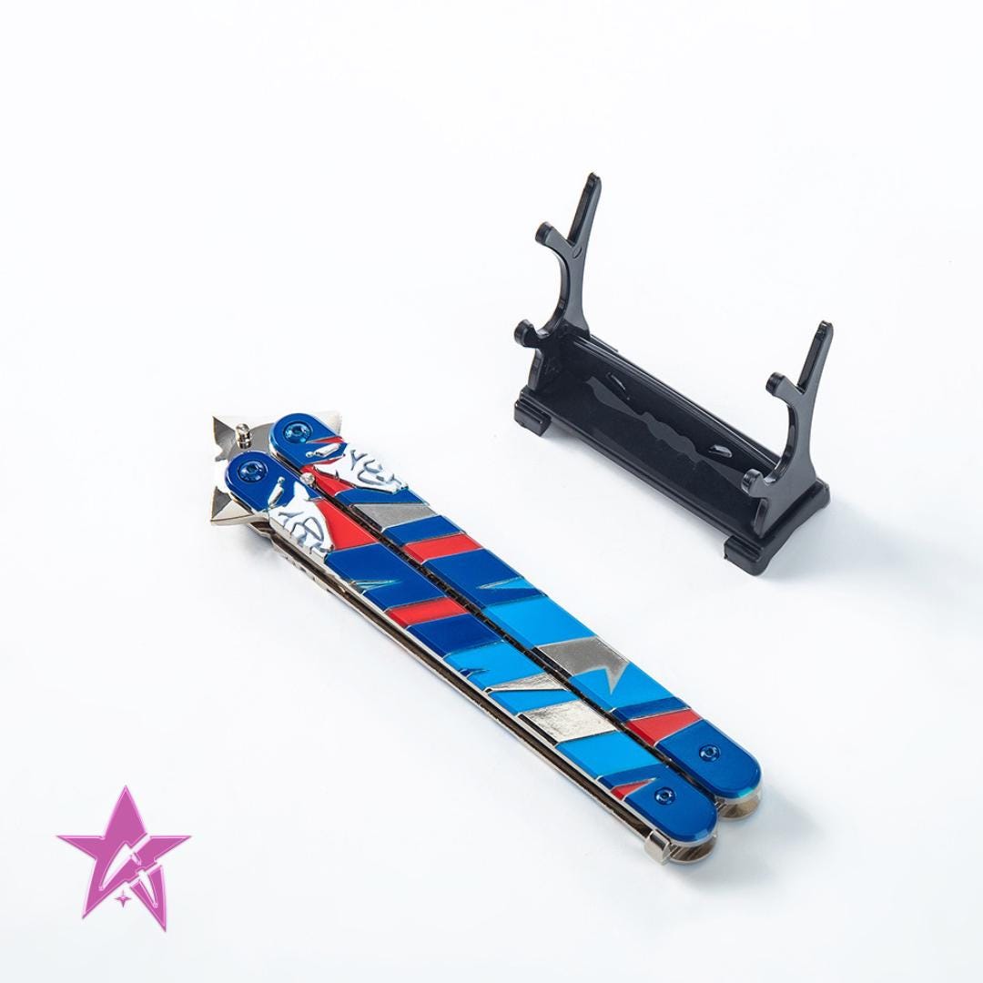 Yoru butterfly comb toy upgrade blunt valo collections 3d printed alloy