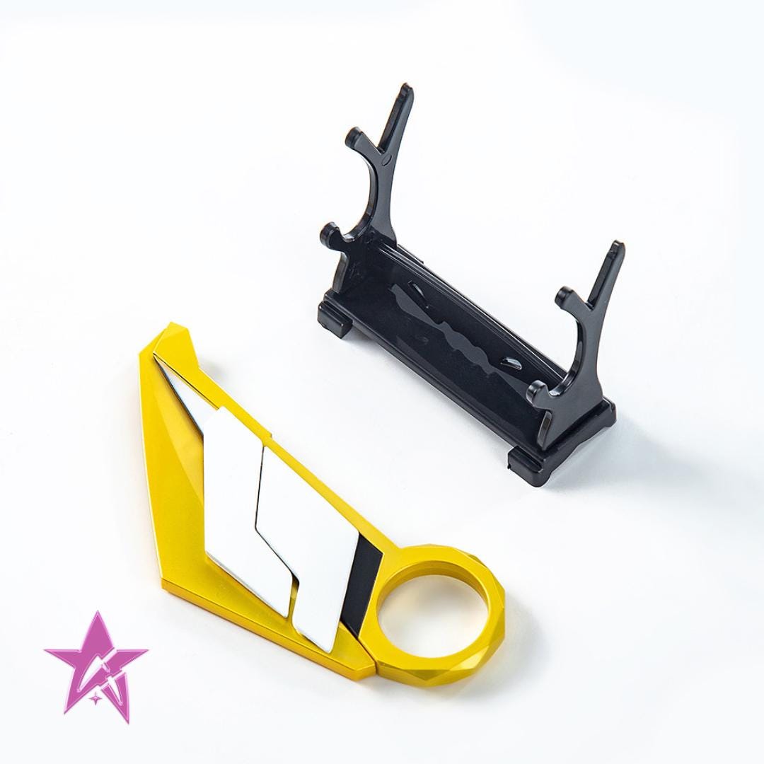 Valorant Prime karambit 2.0 toy blunt valo collections 3d printed alloy FREE STAND