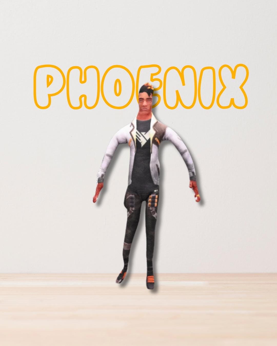 Valorant wired skeleton agent movable hand and foot