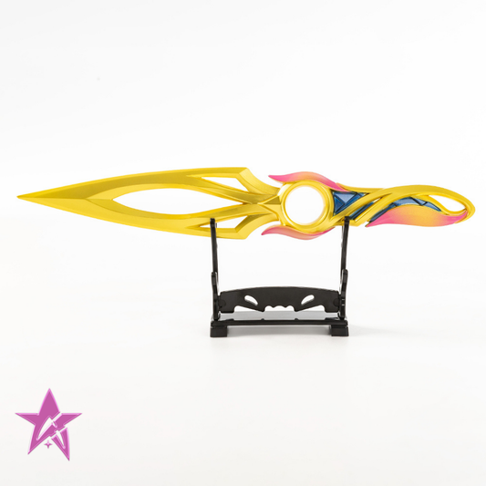 Mystbloom kunai valo collections 3d printed alloy