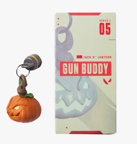 Valorant Gun buddy keychain - jack o’ lantern