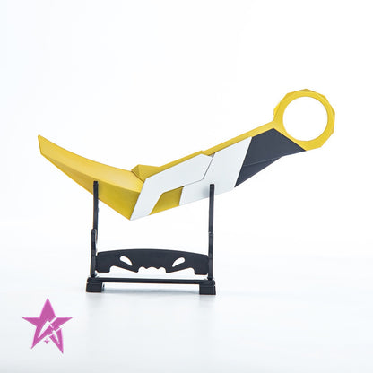 Prime Karambit Replica - 16cm Metal Alloy Retractable Cosplay Knife
