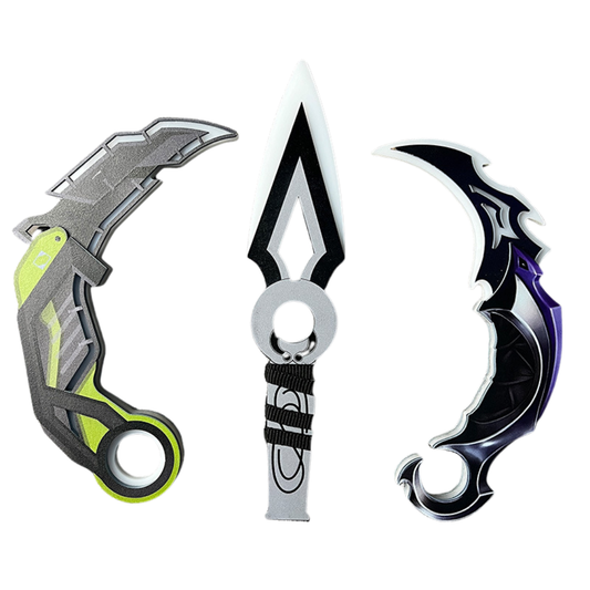 Valorant cosplay knife with lights 25cm