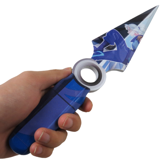 Jett Kunai Cosplay Knife - 30cm Valorant Agent Prop & Collectible