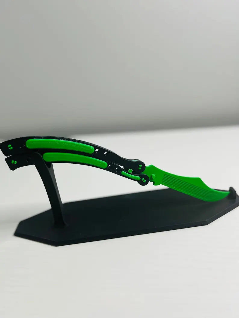 Arasaka Balisong Trainer: Cyberpunk 2077 Inspired 3D Printed Butterfly Knife