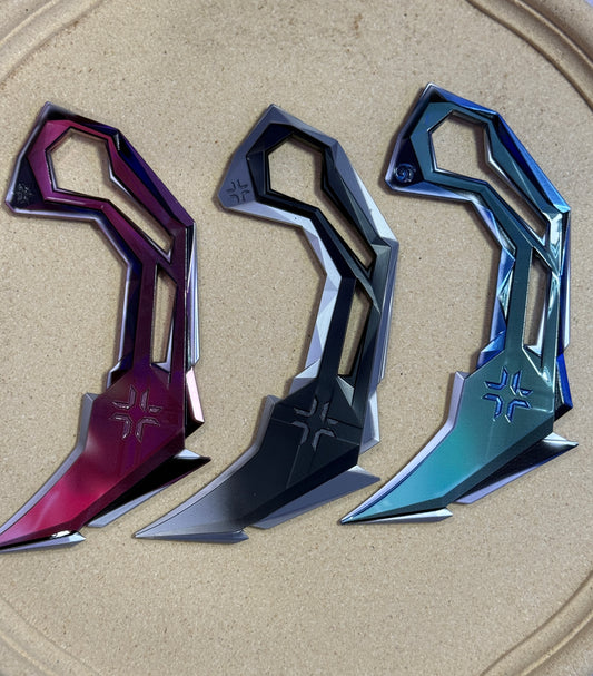 VCT 2025 Karambit Replica - 16cm Metal Valorant Championship Melee (Blunt)