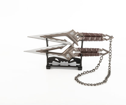 Kuronami no Yaiba Replica - 18cm Metal Valorant Knife (Blunt)