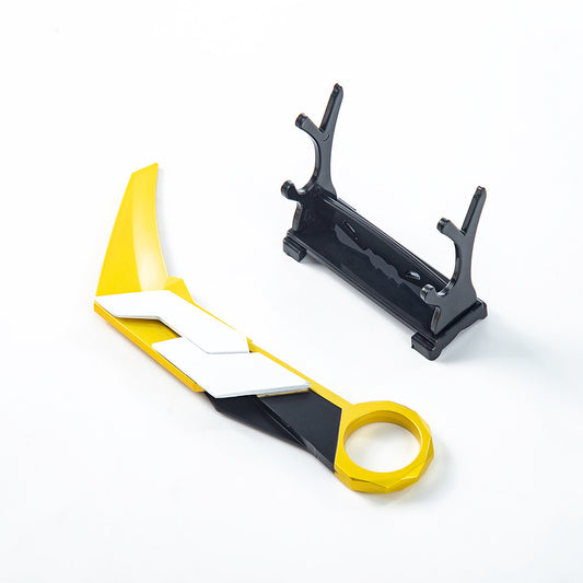 Prime Karambit Replica - 16cm Metal Alloy Retractable Cosplay Knife