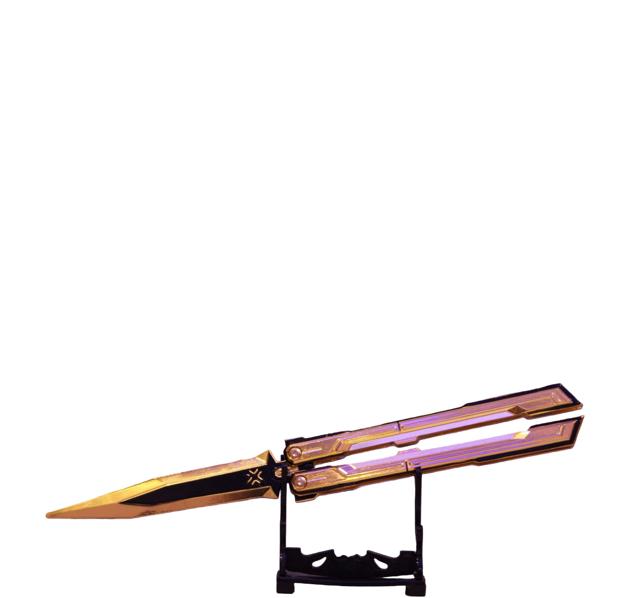 VALORANT Champions 2025 Butterfly Knife - 25 cm Metal Replica (Blunt)