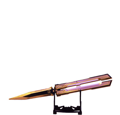 VALORANT Champions 2025 Butterfly Knife - 25 cm Metal Replica (Blunt)
