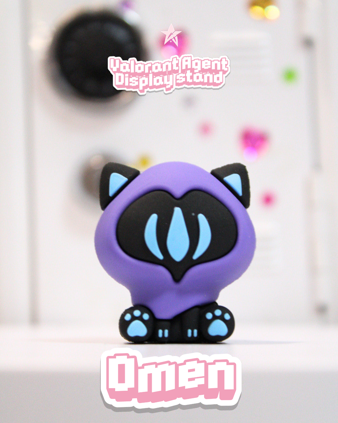 Valorant agent stand for desktop 3cm