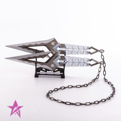 Kuronami no Yaiba Replica - 22cm Metal Valorant Knife Prop (Blunt)