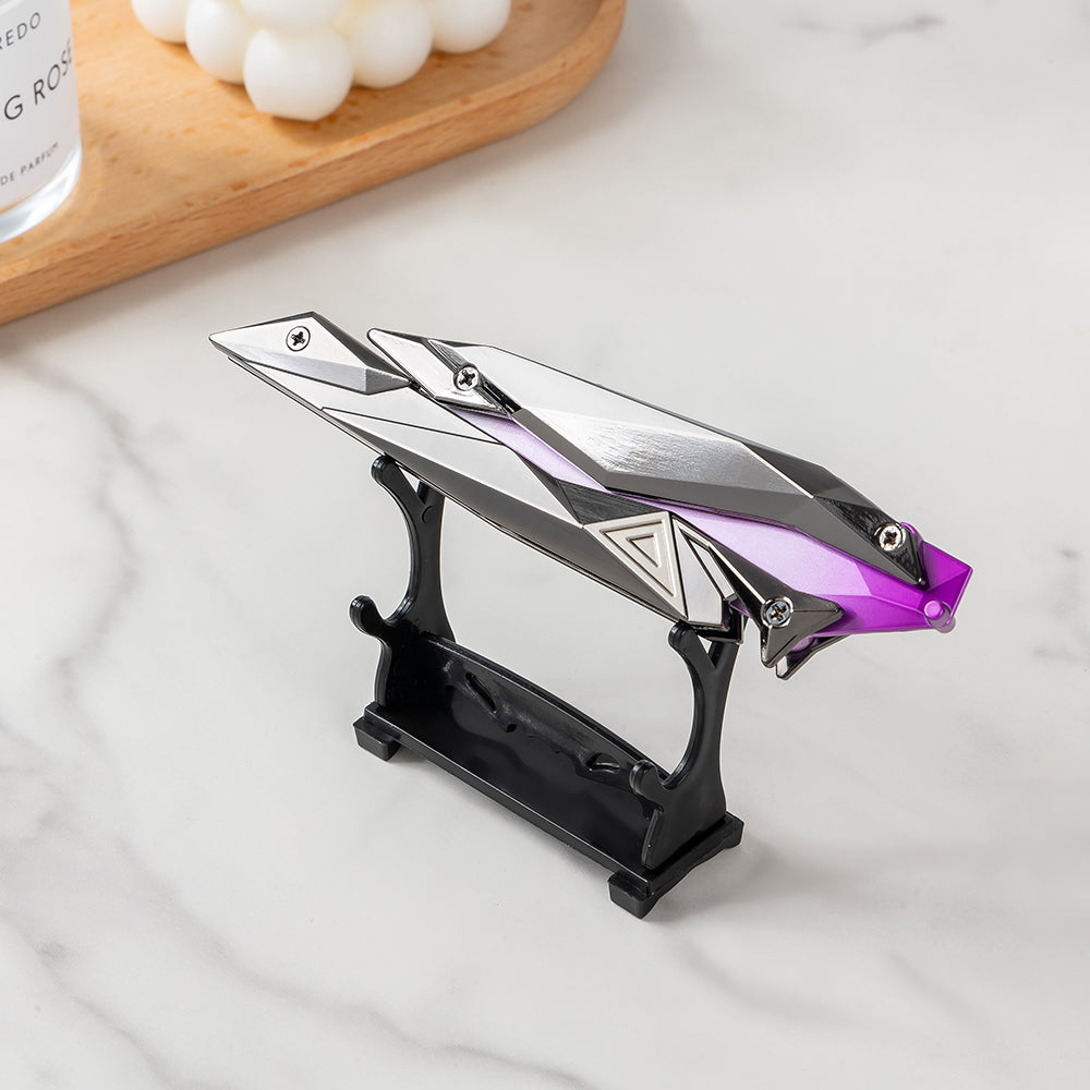 Valorant Singularity Butterfly Metal Trainer Knife Weapons Replica