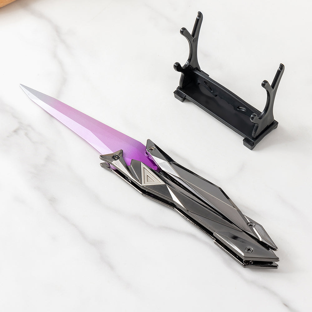 Valorant Singularity Butterfly Metal Trainer Knife Weapons Replica