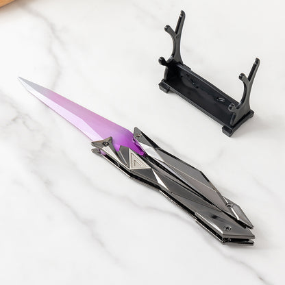 Valorant Singularity Butterfly Metal Trainer Knife Weapons Replica