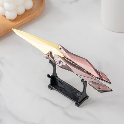 Valorant Singularity Butterfly Metal Trainer Knife Weapons Replica