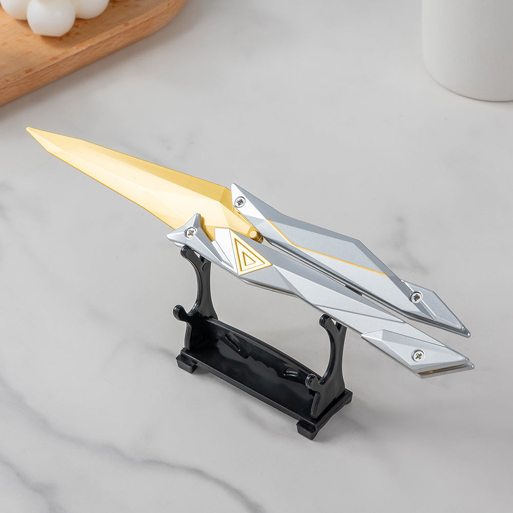 Valorant Singularity Butterfly Metal Trainer Knife Weapons Replica