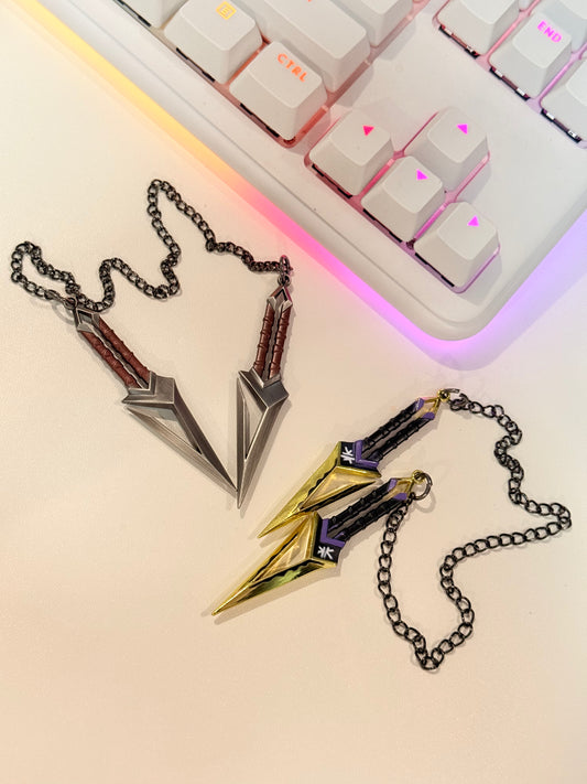 kuronami knife valorant Keychain