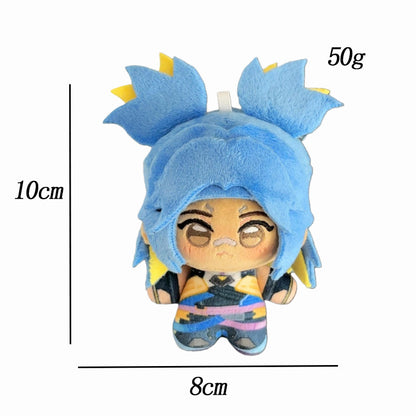 Valorant Agent Plush Keychain - 10cm Mini Gaming Bag Charm