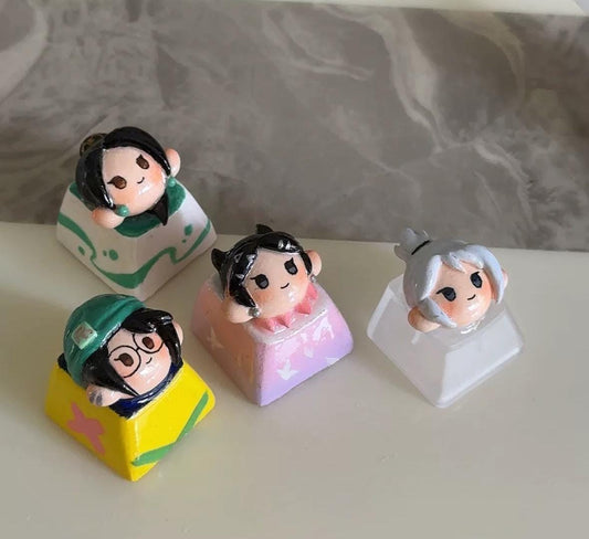 Valorant Agent keycaps artisan