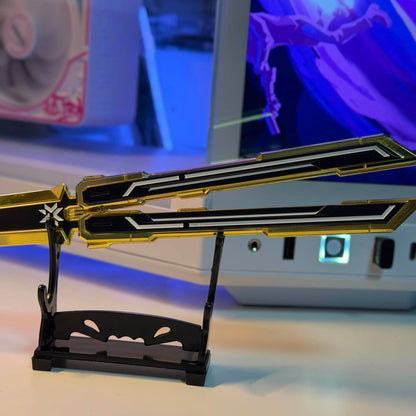 VALORANT Champions 2025 Butterfly Knife IRL Replica – 1:1 Metal Cosplay Prop – Blunt Melee