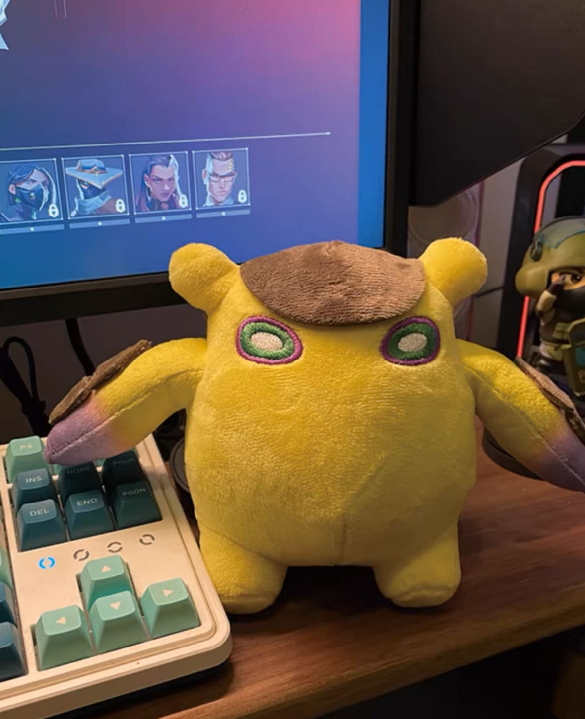 Aziz wingman Valorant plush toy