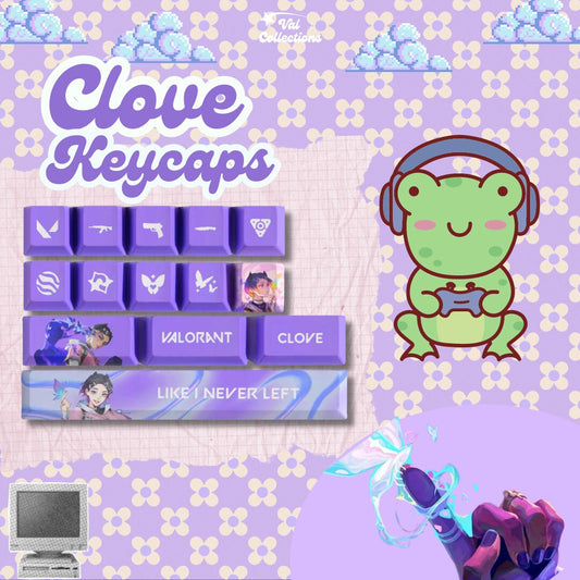 Clove valorant agent keycaps