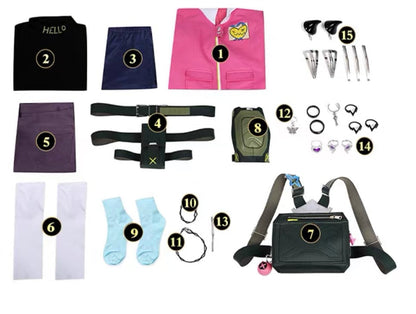 Clove valorant cosplay set  | Val Collections