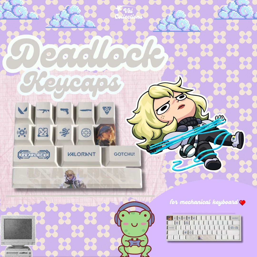 deadlock Valorant agent keycaps