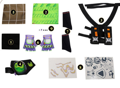 Gekko valorant cosplay set  | Val Collections