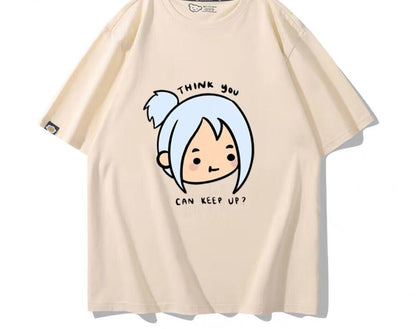 Jett Valorant Shirt think u can keep up | Val Collections