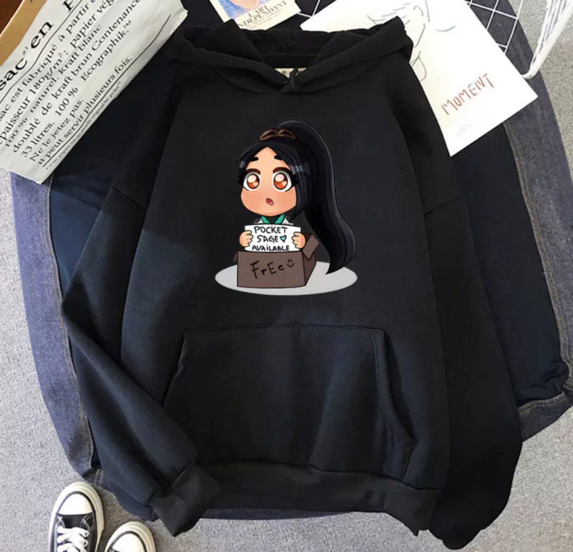 Pocket sage Valorant sweater jacket | Val Collections