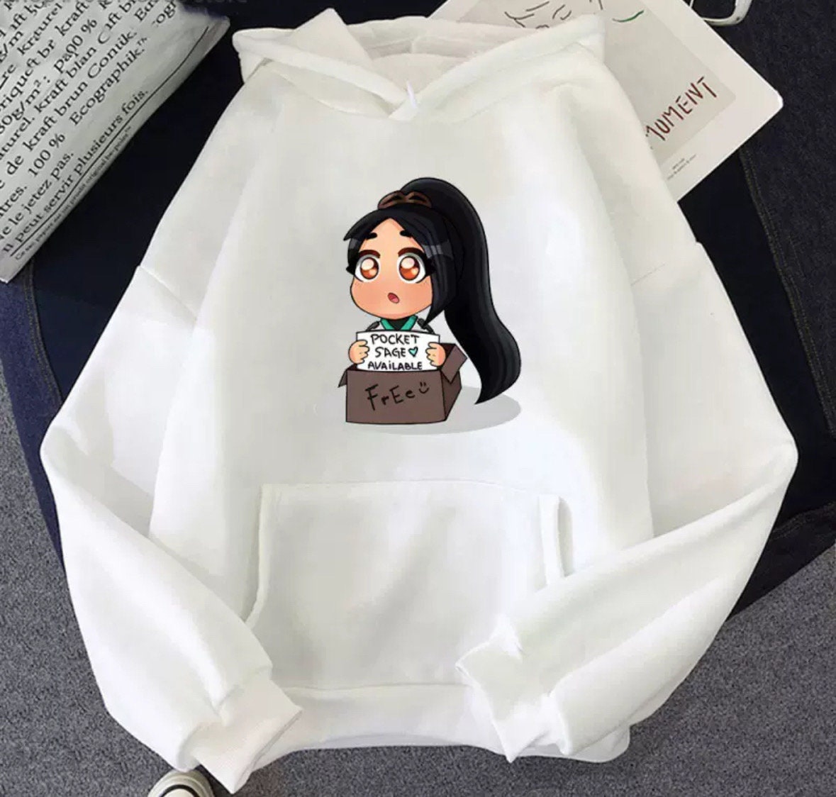 Pocket sage Valorant sweater jacket | Val Collections