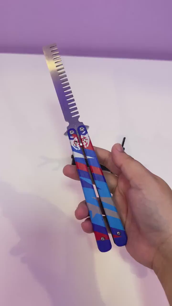 Valorant Yoru butterfly | Yoru comb training toy blunt valo collections 3d printed alloy | Gift for valorant gamer