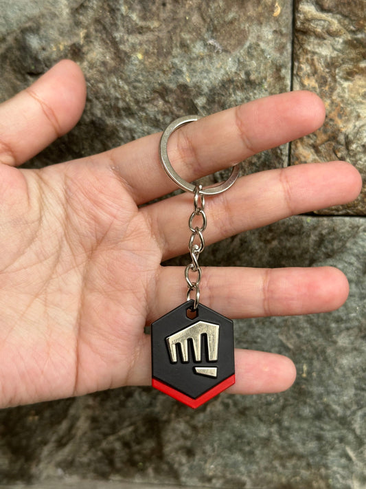 Riot gun buddy Keychain