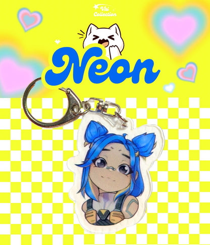 Valorant Agent Keychain Acrylic