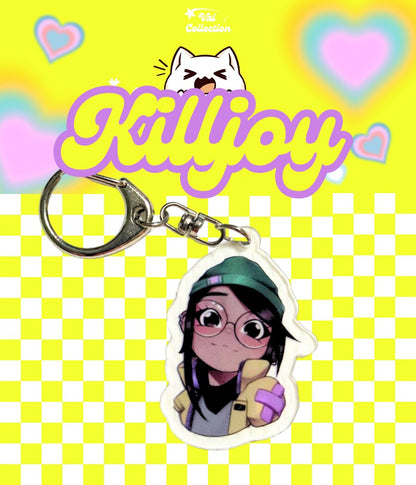 Valorant Agent Keychain Acrylic