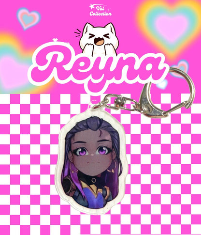 Valorant Agent Keychain Acrylic