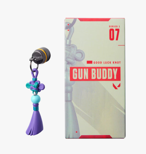 Valorant Gun buddy keychain - goodluck knot buddy