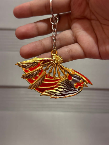 Valorant ignite fan Keychain