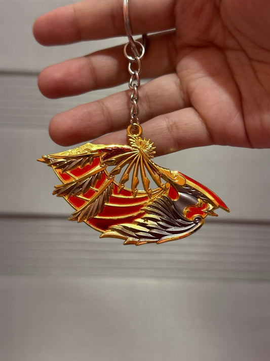 Valorant ignite fan Keychain