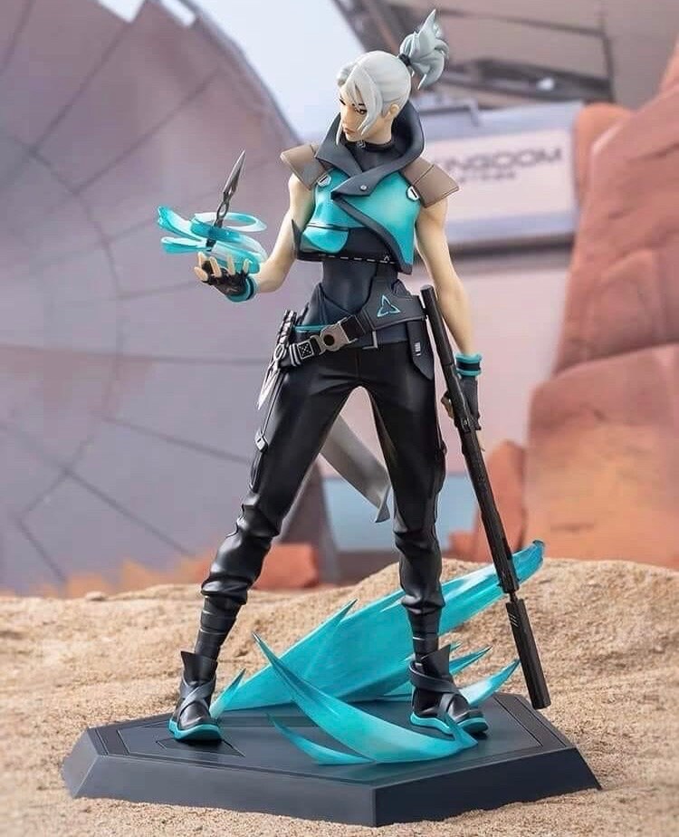 Valorant Jett Figure / Valorant jett figurine | Val Collections